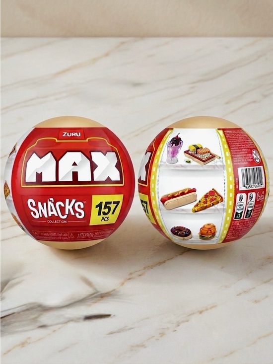 Zuru Maz Other - ZURU MAX Snacks Surprise Bricks Capsule Toy Mini Collection 157pc